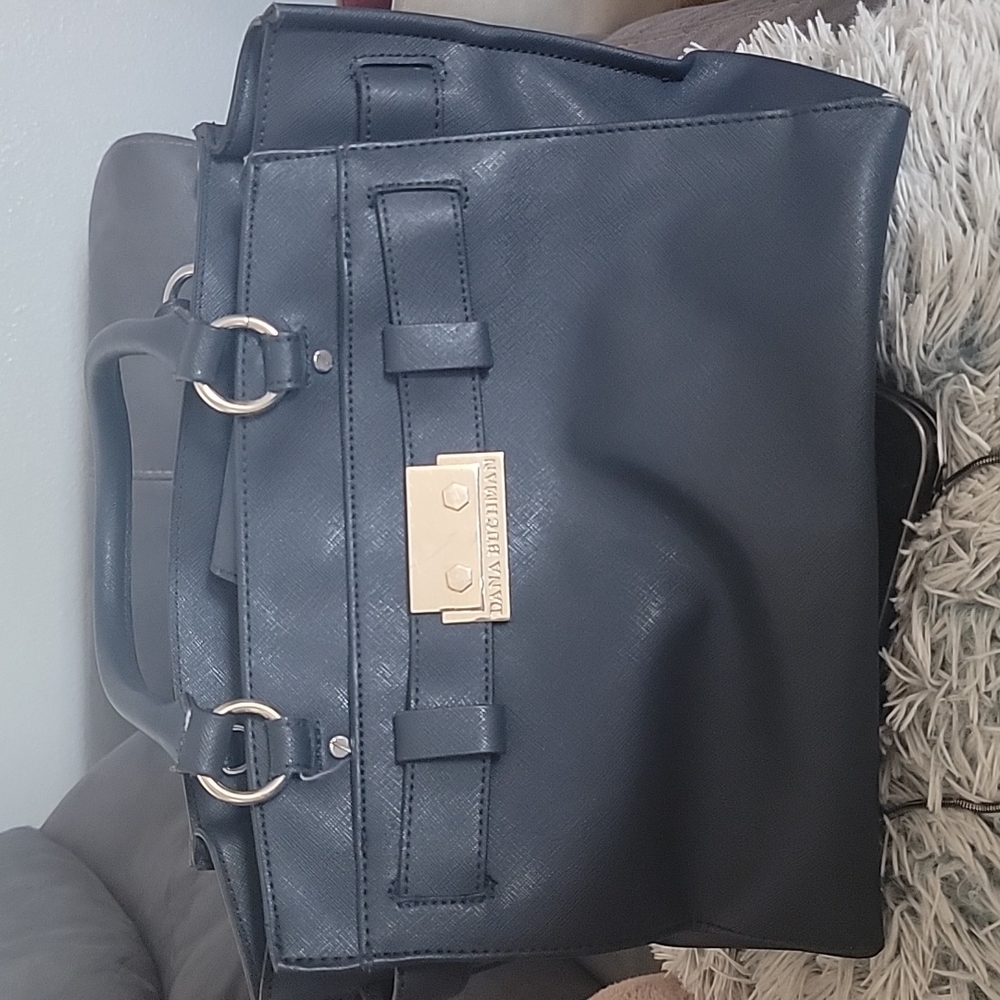 DANA BUCHMAN BLUE LETHER Purse